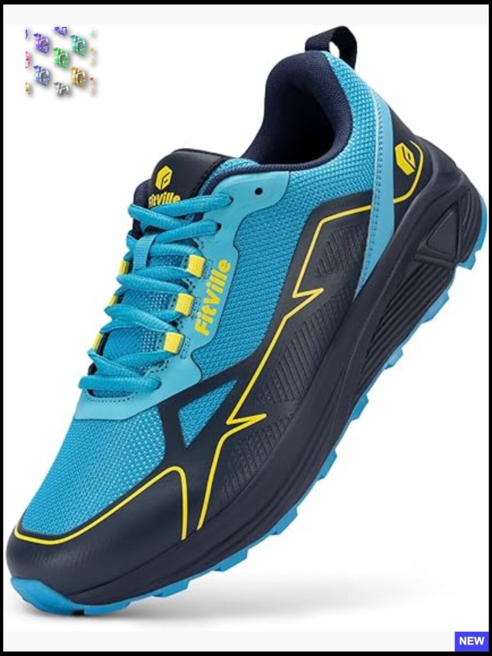 Trail Running Sneakers Orthopedic Walking Shoes Arch Support Wide Toe Box